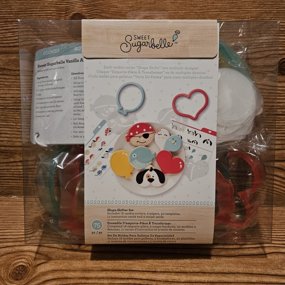 Sweet Sugarbelle Cookie Cutter Set Shape Shifters NIB - Picture 3 of 6